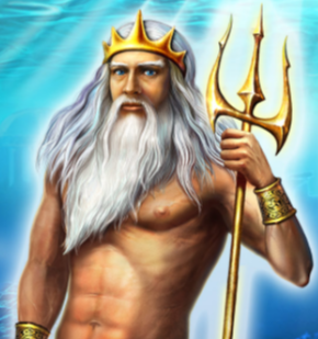 Darstekkung des Poseidon im Spiel Lord of the Ocean