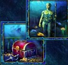 Speerträger und Schatztruhe. 2 gleichwertige Symbole beim Slot Lord of the Ocean